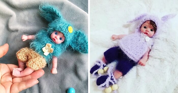 I Create Tiny And Realistic Looking Silicone Baby Dolls, And Here Are The Best 31 Pics