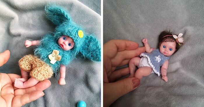 I Create Tiny And Realistic Looking Silicone Baby Dolls, And Here Are The Best 31 Pics