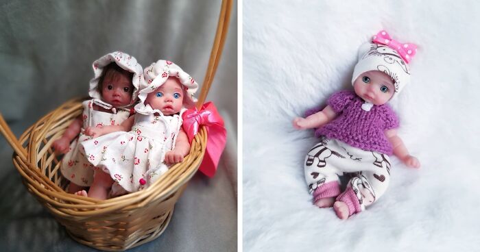 I Create Tiny And Realistic Looking Silicone Baby Dolls, And Here Are The Best 31 Pics