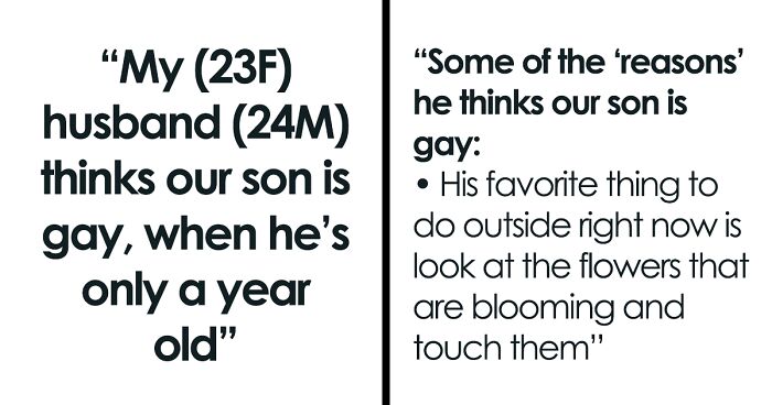 Father Thinks His 1-Year-Old Son Is Gay For These 7 Reasons, Mother Turns To The Internet For Help