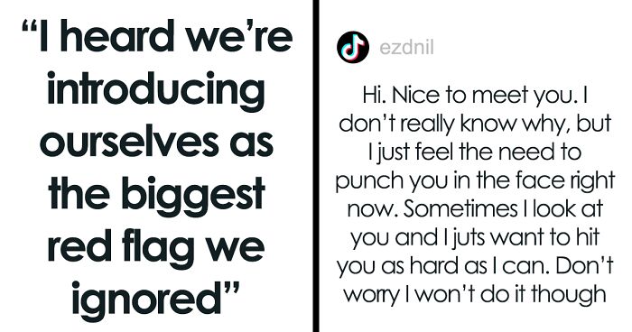 25 Pretty Obvious Red Flags People Were Too Blind To Notice In Their Relationships, As Shared By Folks On TikTok