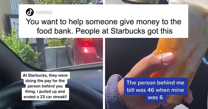 Guy Ends 23-Car 'Pay It Forward' Streak At Starbucks Drive-In Cause His Bill Was $46 When He Just Wanted An Iced Coffee