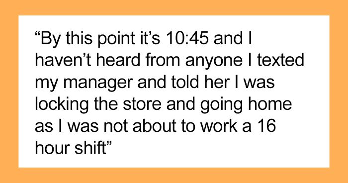 Realizing That Nobody Will Come To The Night Shift, This Employee Has To Leave The Store Unattended As The Manager Won’t Respond