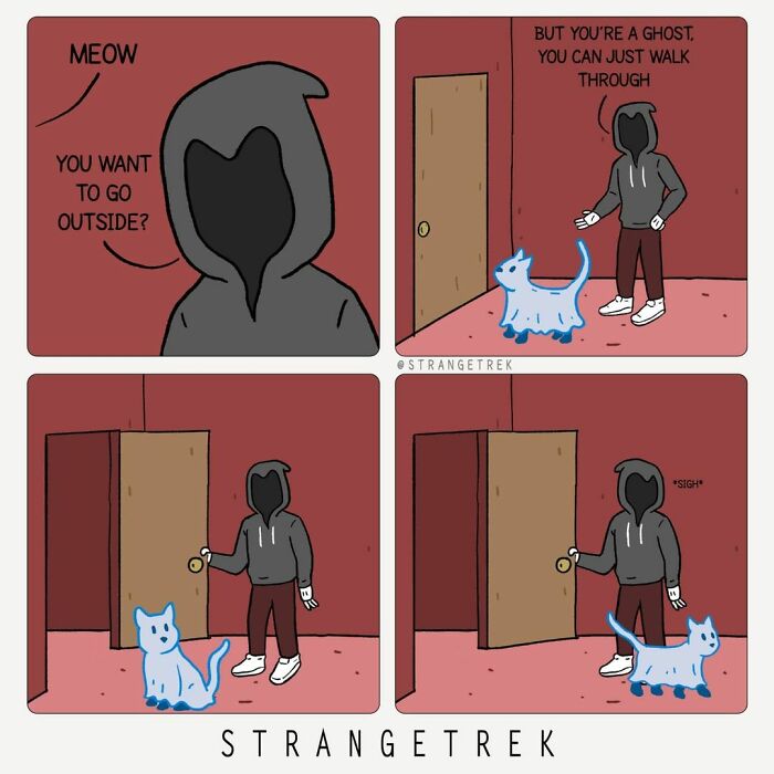 50 New Funny Comics By StrangeTrek With Unexpected Endings And Dark ...