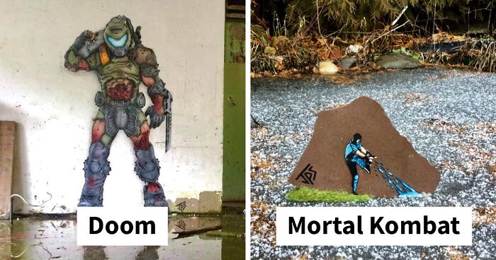 JPS Creates Impressive Graffiti Artworks Based On Video Games, And It Might Give You All Kinds Of Nostalgia (10 Pics)