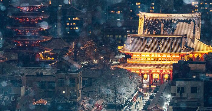 I Captured Tokyo Covered In Heavy Snow, And Here Are The Best (15 Pics)