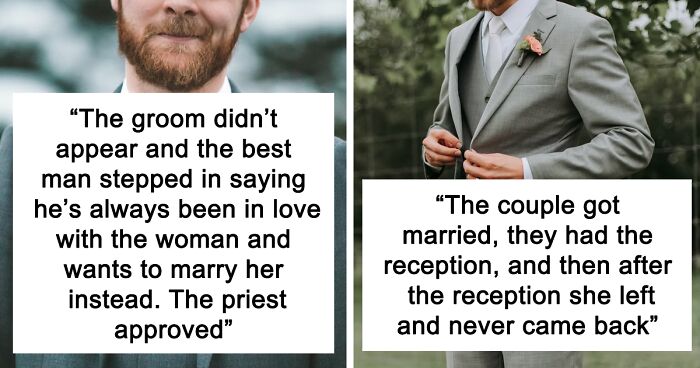 People Who’ve Been To A Wedding Where The Couple Didn’t Marry Describe What Happened