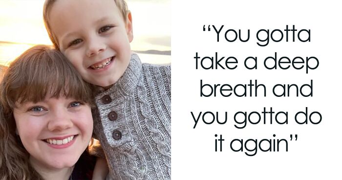 Wise 5-Year-Old Gives His Mom Advice On How To Overcome Fears And Doubts About Herself