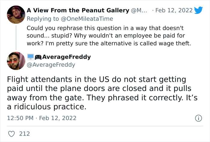 "Should Workers Be Paid While Doing Work?": Flight Attendants In The US Not Getting Paid Until The Plane Door Closes Sparks Debate Online