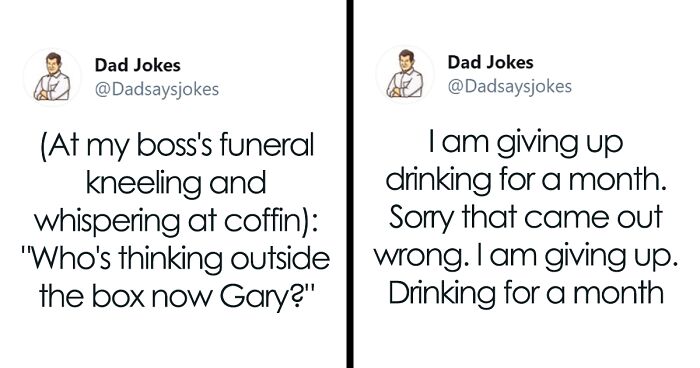 130 Funniest Dad Jokes From This Account Dedicated Entirely To Them (New Pics)