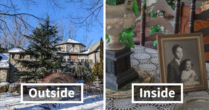 I Discovered This Abandoned $2.5 Million Mansion That Was Burned In A Fire And Took Photos Of It (22 Pics)