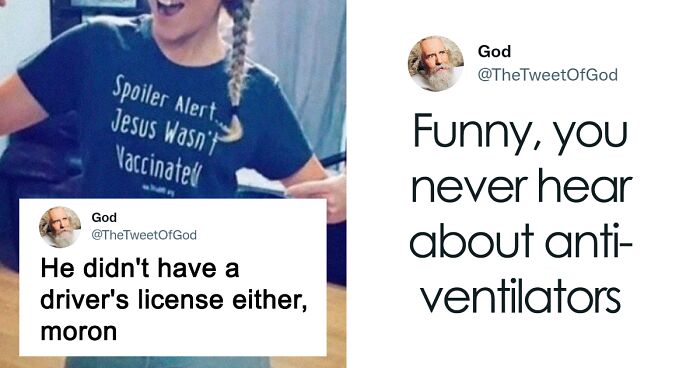 40 Of The Most Savage Things God Has Said On Twitter (New Pics)