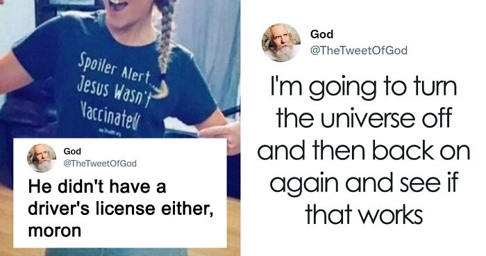 40 Of The Most Savage Things God Has Said On Twitter (New Pics)