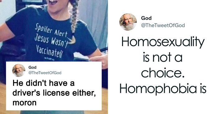 40 Of The Most Savage Things God Has Said On Twitter (New Pics)