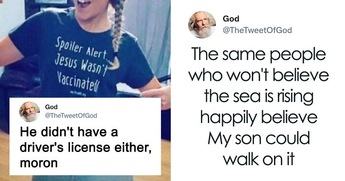 40 Of The Most Savage Things God Has Said On Twitter (New Pics)