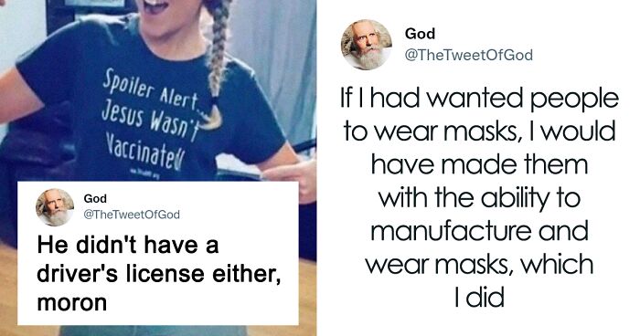 40 Of The Most Savage Things God Has Said On Twitter (New Pics)