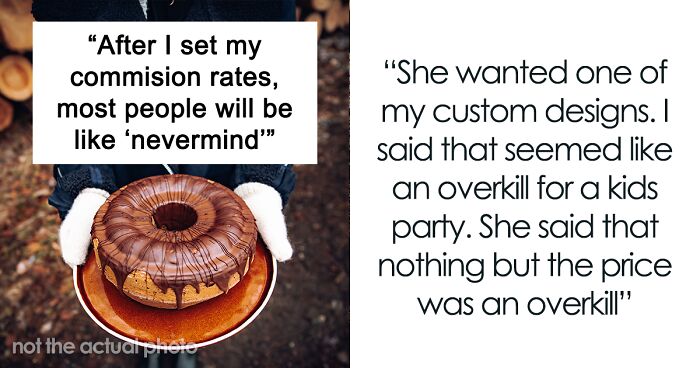 Hobbyist Baker Is Second-Guessing Themselves After Inflating The Price Of Their Cakes To Turn Down Unwanted Customers