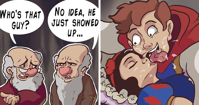 This Artist Created Comics That Are Full Of Absurd Situations And Unexpected Twists, And Here Are 67 Of The Best Ones