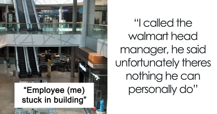 Boss Doesn't Let Employee Call The Fire Department, Tells Them To Spend The Night At Work When The Only Exit Doors Don't Open