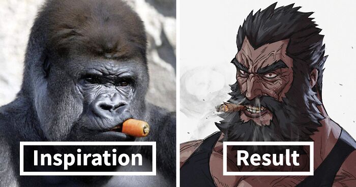 Artist Turns Animals Into Anime-Like Characters (17 New Pics)