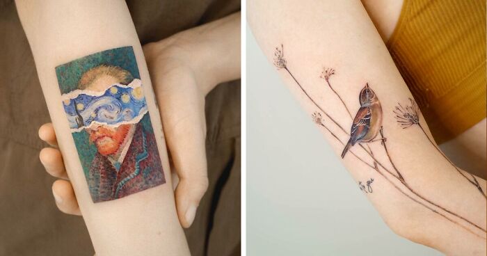 This Artist Makes Tattoos That Look Like Watercolor Paintings (70 Pics)