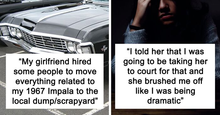 Girlfriend Gets Rid Of Boyfriend's Car Project While He's Away, He Sues Her For 