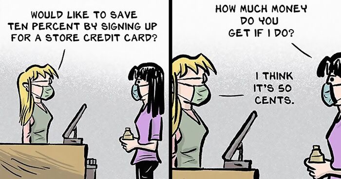 Artist Shows Struggles Retail Workers Face On A Daily Basis (72 New Comics)