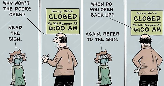 Stephen Beals' 72 Funny Comics About The Struggles Of Everyday Life And Job In Retail (New Pics)