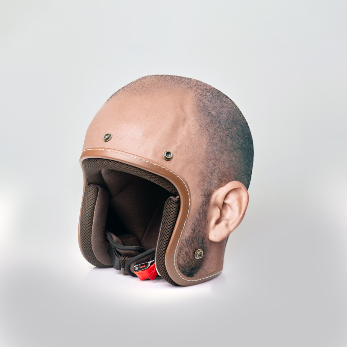 “Skullmet”: I Make Helmets That Look Like People’s Heads (12 Pics)