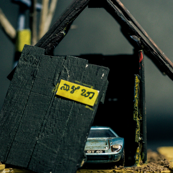 I Built An Abandoned Garage Diorama For My Matchbox Scale Model