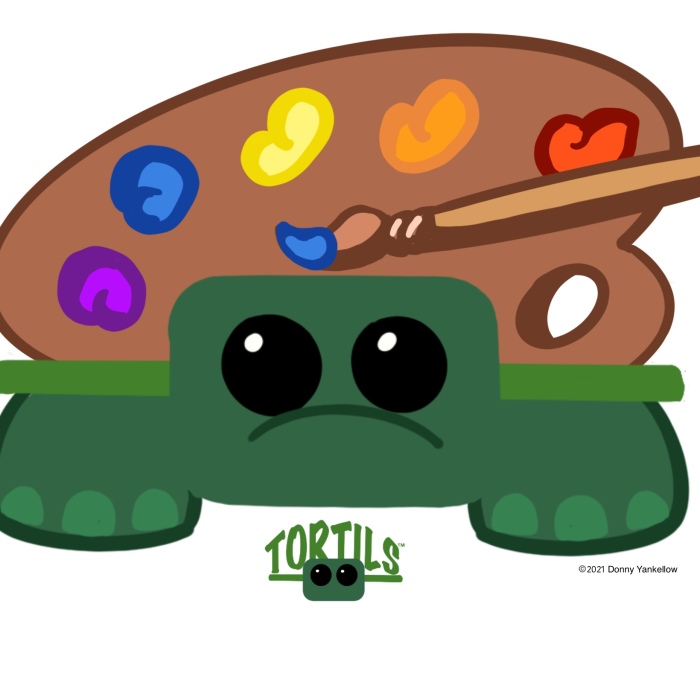 I Created A Series Of Turtles And Tortoises With Different Themed Shells Called Tortils