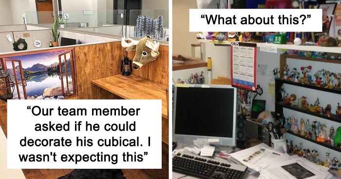 30 Times Staff Transformed Their Lifeless Office Cubicles Into Something Wonderful