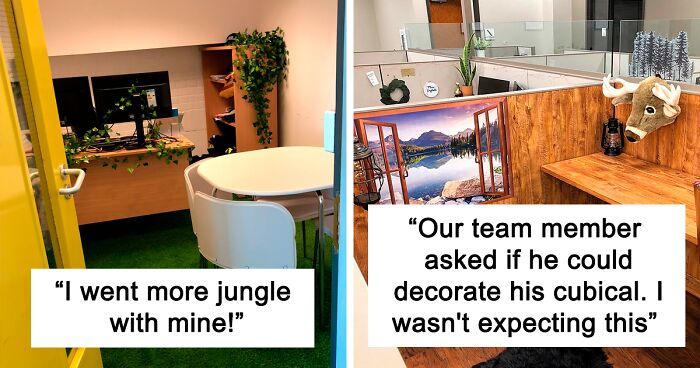 30 Instances Folks Amused Their Co-Workers By Decorating Their Office Space