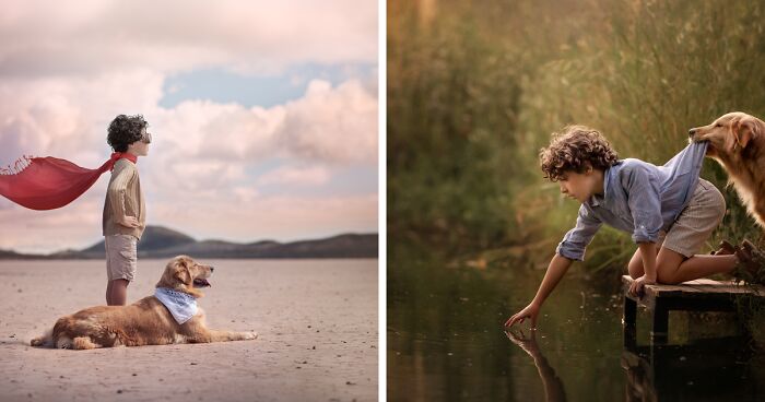 19 Pics Of The Adventures Of Our Son And Our Dog Nana Captured From The Moment They Met