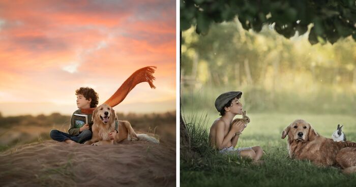 I Capture The Adventures Of Our Son And Our Dog Nana Since The Moment They Met (19 Pics)