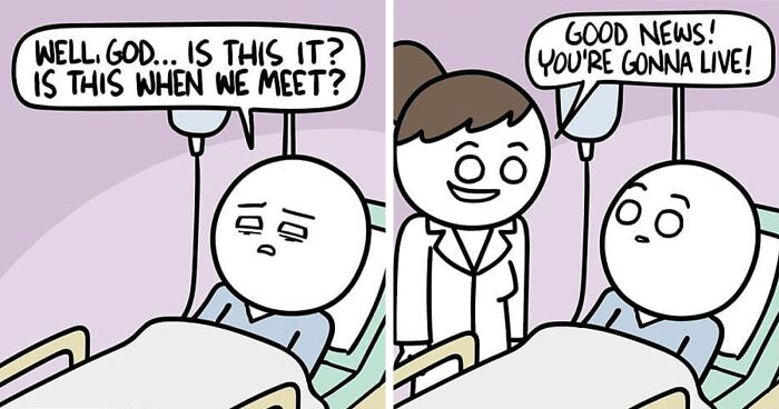 42 Times This Artist Came Up With Unexpected Endings For His Dark Humor Comics (New Pics)