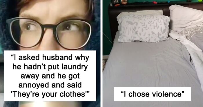 Husband Deliberately Chose Not To Do The Laundry, So Wife Comes Up With A Revenge Plan That Goes Viral