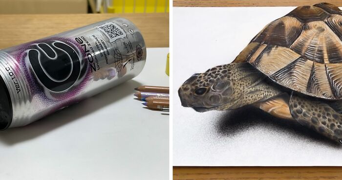 This Japanese Artist Makes 3D Drawings Of Everyday Objects And They Look Like Optical Illusions (33 Pics)