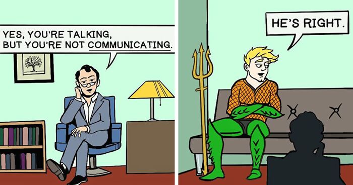 Artists Create Comics About Superheroes That Don't Look So 