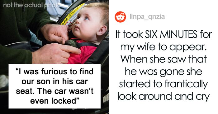 Husband Asked Wife To Never Leave Their Son Alone In The Car, She Does It Anyway So He 