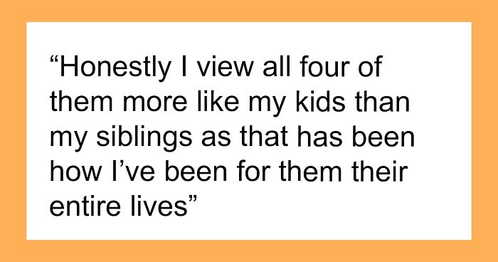 “Am I The Jerk For Wanting To Move Out And Telling My Mum It’s Not My Job to Raise My Siblings?”