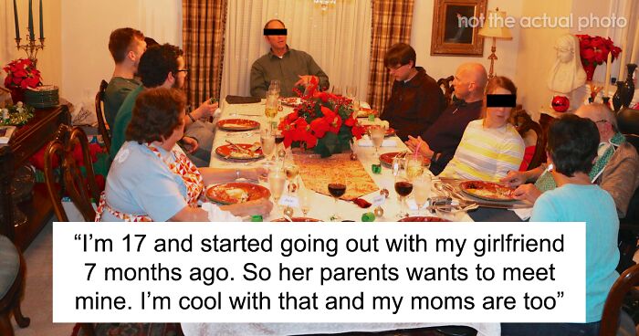 People Online Express Their Support For This 17-Year-Old Guy Who Breaks Up With His Girlfriend After She Asks Him To Bring Only One Of His Moms To Dinner