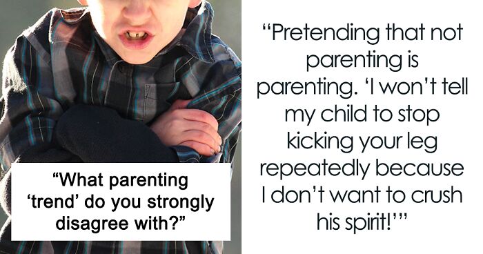 People Are Sharing Popular Parenting Trends They Disagree With