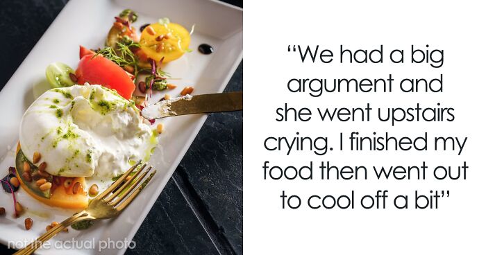 Husband Can't Wait A Few Minutes For His Wife To Take Pictures Of The Food She Made, Ruins It By Eating It