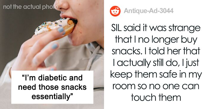 Family Drama Ensues After Husband Finds Out His Diabetic Wife Is Hiding Snacks From Pregnant Sister-In-Law