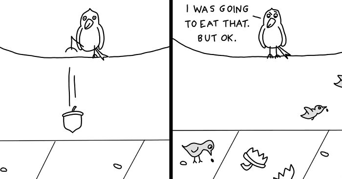 I Make Funny Comics Featuring The Adventures Of Urban Critters (10 Pics)