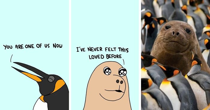 My 30 Love-Related Animal Comics Might Just Be The Thing You Need For This Valentine's Day