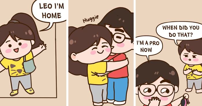 Artist Illustrates Her Life And Relationship In 70 Funny And Cute Comics