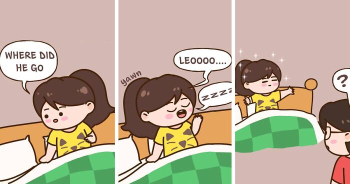 70 Cute And Relatable Comics About What Life Is Like When You Are In A Couple Made By This Artist