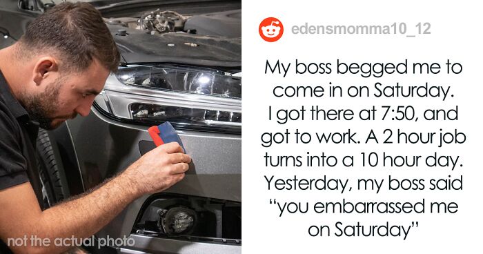 Employee Can't Believe Their Boss' Audacity After Being Berated For Coming In 